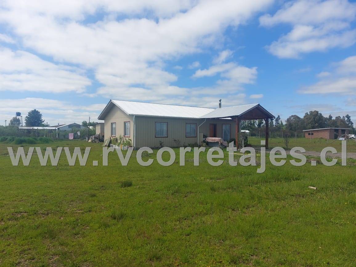 Quillón vendo bonita parcela con casa. $85.000.000