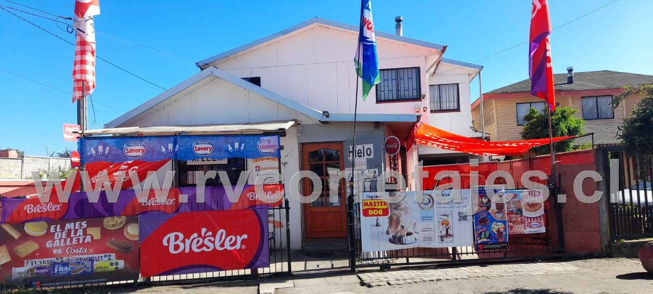 Hualqui, vendo casa grande con local comercial