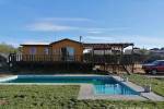 Quillón vendo parcela con cabaña y piscina. $95.000.000